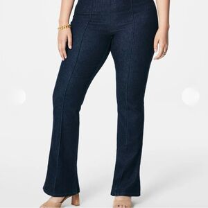 SPANX - SPANXshape™ Dark Blue Micro Flare Jeans Size: Med 8 - 10 NWT